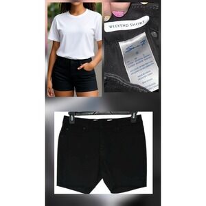 Seven 7 Jean Shorts Womens Size 6 31x5 Distressed Denim Weekend Shorts Stretchy